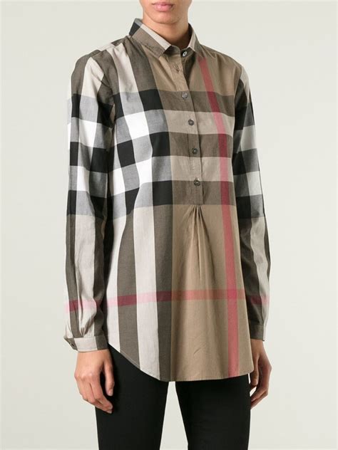 burberry brit nova check shirt|burberry nova check print.